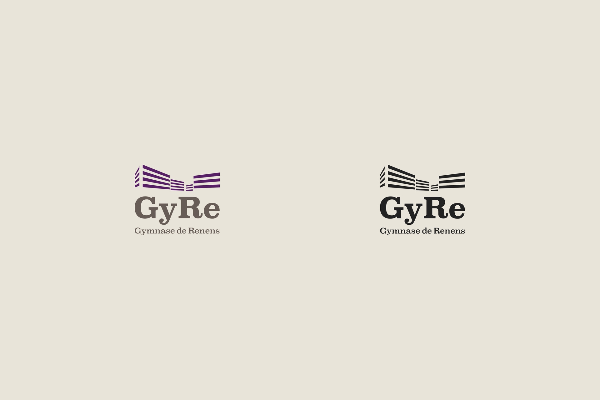 Logotype pour le Gymnase de Renens