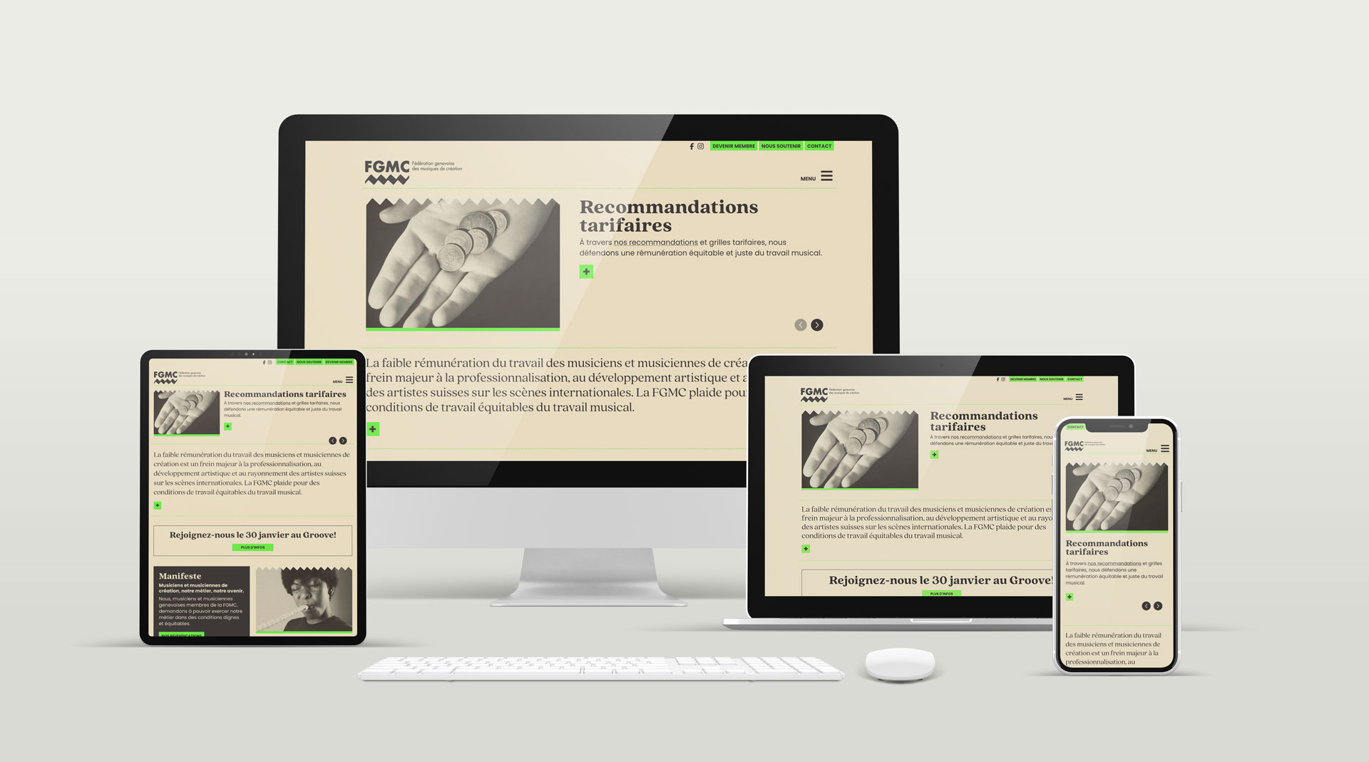 Site officiel du Gymnase du soir à Lausanne