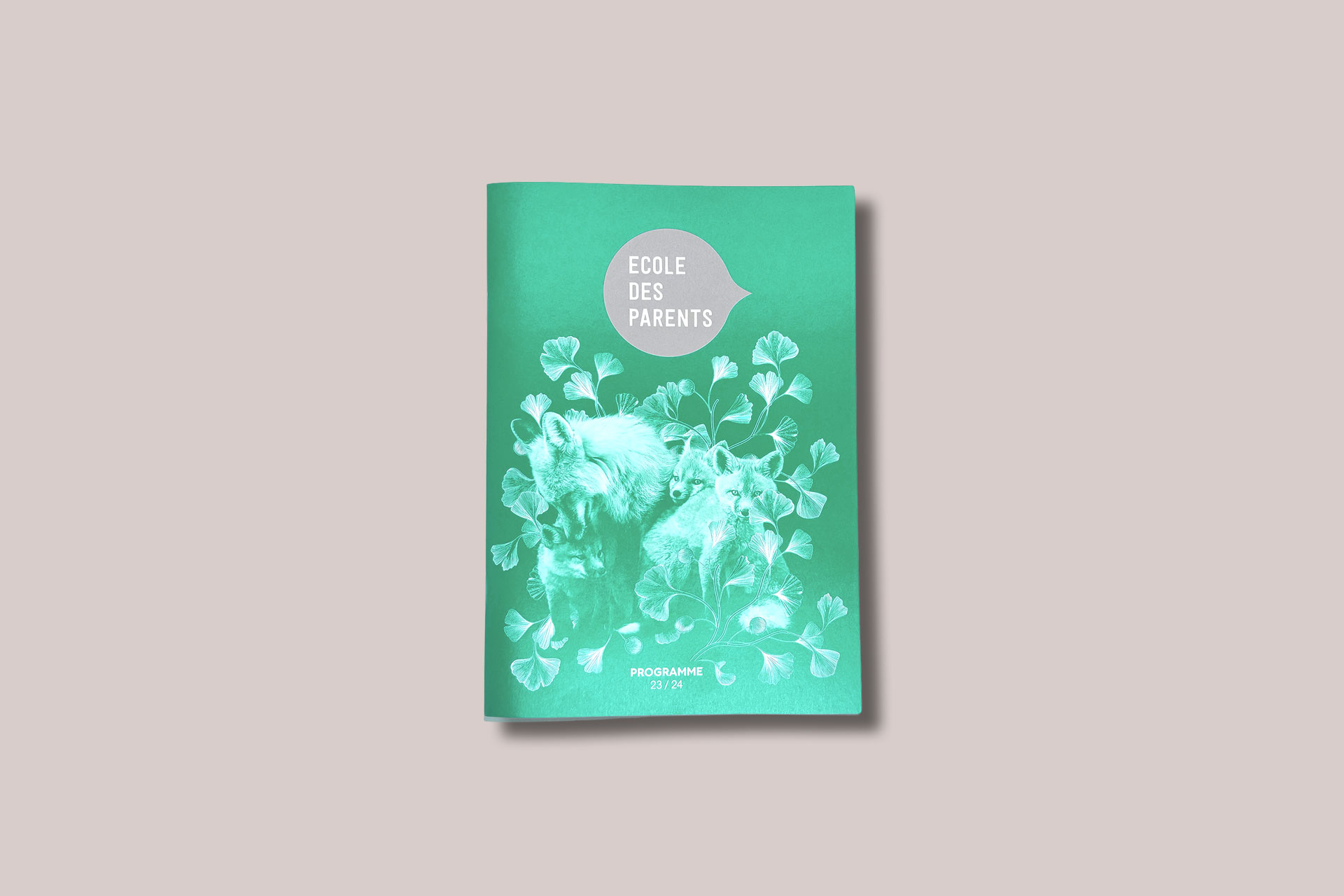 Brochure 36 pages pour l'école des parents Genève