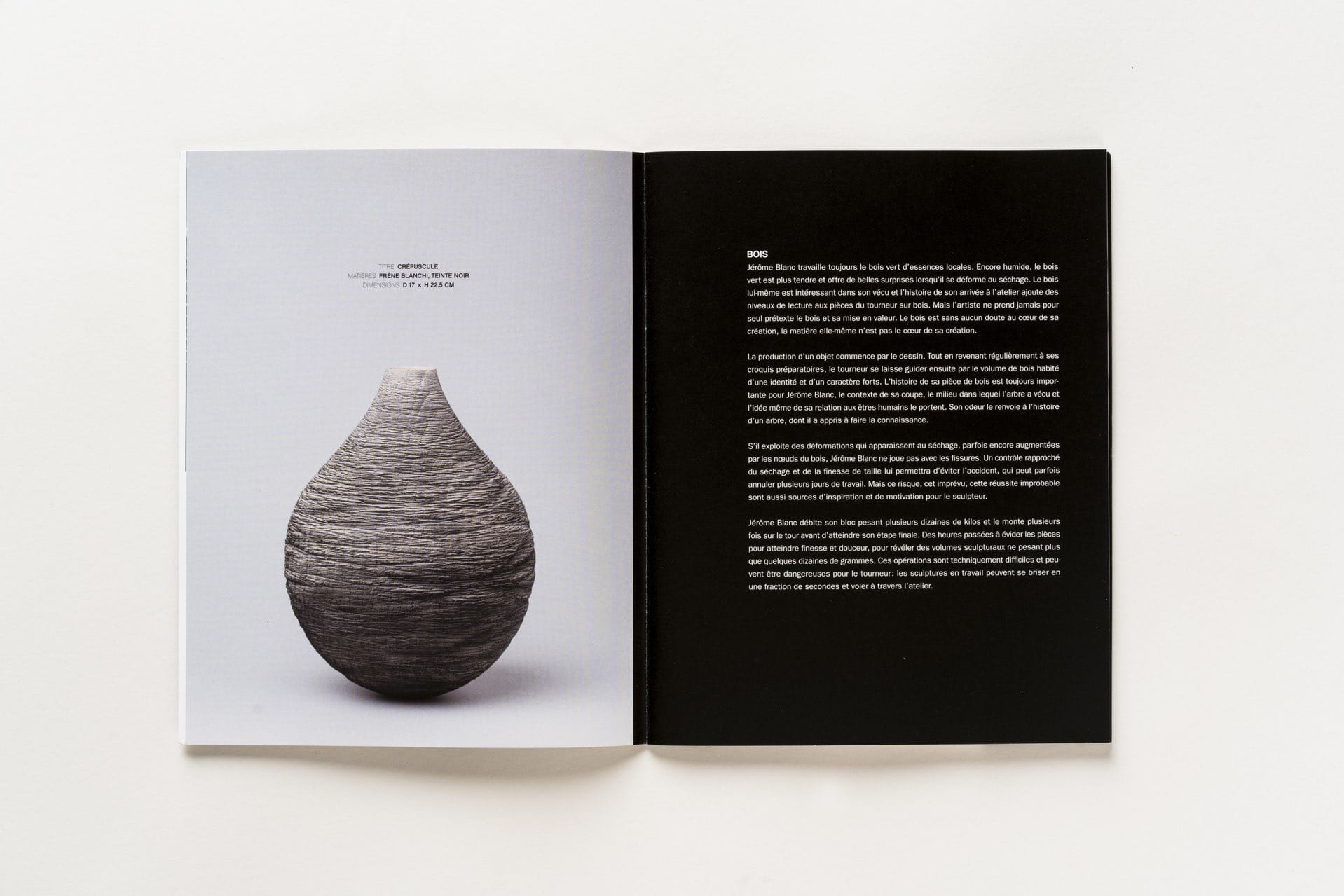 Catalogue Jérôme Blanc