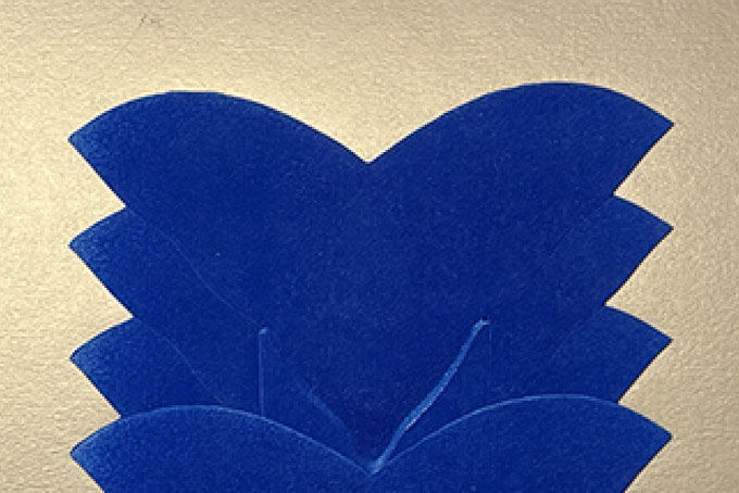 Carton d'invitation pour l'exposition Amstutz